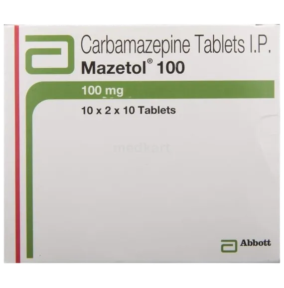 mazetol 100mg tablet 10's